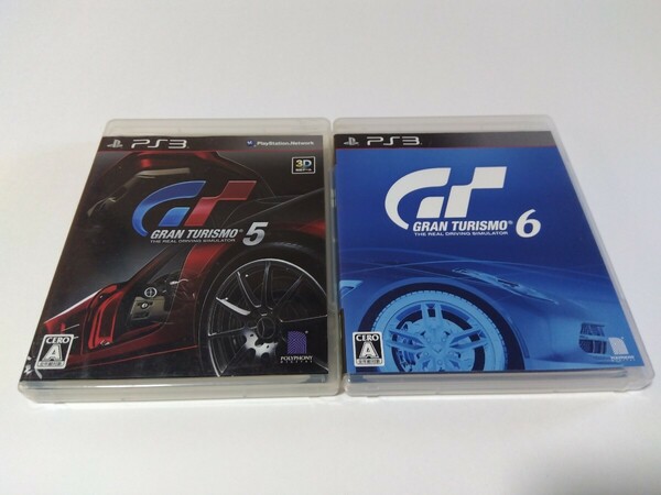 PS3 グランツーリスモ6 グランツーリスモ5 ２本セット GT