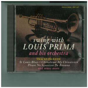 CD☆swing with Louis Prima☆ルイ プリマ☆FATCD 234☆EEC盤