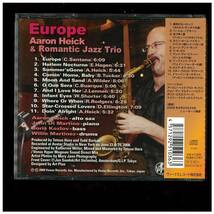 CD☆哀愁のヨーロッパ☆アーロン ヘイク & ロマンティック ジャズ トリオ☆Europe☆Aaron Heick & Romantic Jazz Trio☆帯付☆VHCD-1036_画像2