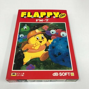 NB/L/FM-7アプリケーションシリーズ フラッピー テープ版/デービーソフト/dB-SOFT FLAPPY/動作未確認品/レトロゲーム