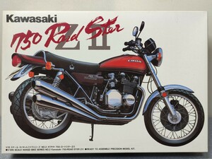 アオシマ プラモデル 1/12 カワサキ 750 ロードスター ZⅡ ネイキットバイクシリーズ NO.2 未組立 管H2