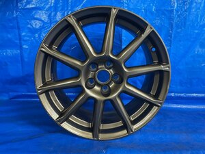 86 ZN6 後期 BRZ ZC6 ブラックリミテッド グリーンリミテッド ブレンボ仕様 純正アルミホイール 1本 17X7.5J 5H100 +48 ハブ56㎜ 401838