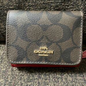 COACH 三つ折り財布