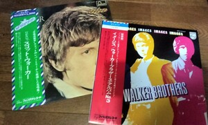 THE WALKER BROTHERS.SCOT WALKER. 国内盤帯付きLP、スコット ウォーカー、山下達郎、