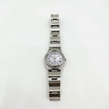 【稼働〇】CITIZEN　シチズン　ECO-DRIVE E031-S022568 wicca ソーラー シェル レディース ケース：2.2　腕回り：15.3_画像6