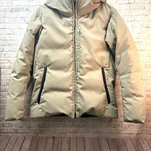 【美品】BEAUTY&YOUTH UNITED ARROWS 21AW　BY “小松マテーレ” シャンブレー ALLIED ダウンジャケット　1225-114-9649　グレージュ　S