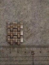 オメガ シーマスター 300M 2541.80位　ブレス 1503/825。位から 取り外し 駒。3コマ。幅20㎜少し位 3コマで。送料無料 30000円。未使用品_画像5