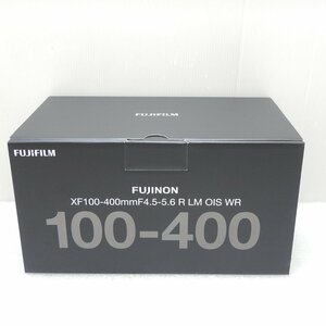 【中古 未使用】★送料無料★ FUJIFILM フジノンレンズ XF100-400mmＦ4.5-5.6 R LM OIS WR ズームレンズ 001