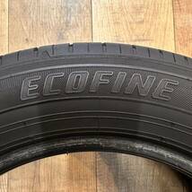 [744]185/60R15 84H ECOFINE 2022年製 中古 2本　エコファイン_画像5