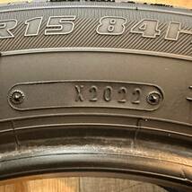 [744]185/60R15 84H ECOFINE 2022年製 中古 2本　エコファイン_画像7