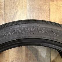 [770]LUCCINI BUONO SPORT 215/45R18 93W XL 2023年製 中古 1本 ルッチーニ ブォーノスポーツ_画像6