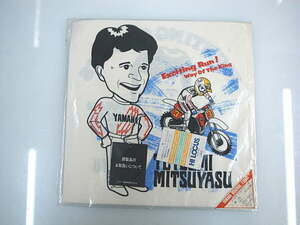 YAMAHA　ヤマハ　オリジナルTシャツ　1980年代　当時物　ミツヤス・テツミ　光安鉄美　モトクロス　Ｌサイズ　未使用品