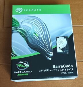 新品未開封 8TB 内蔵ハードディスク BarraCuda Seagate 3.5インチ SATA HDD