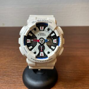 A5/【中古品】CASIO GA-120TR Gショック カシオ G-SHOCK プレゼント　腕時計 クォーツ　デジタル　アナログ　ビックフェイス　トリコロール