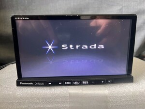 Panasonic パナソニック ストラーダ CN-RS02D 地図データ2015年 地デジ/フルセグ/Bluetooth/DVD/CD/SD メモリーナビ