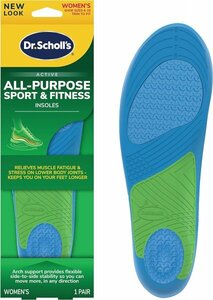 Dr. Scholl's アスレチックシリーズ スポーツインソール 女性用 1組 サイズ6～10