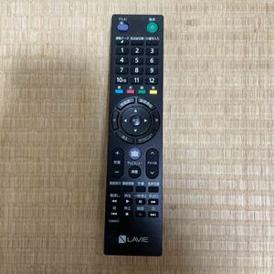 動作確認済み【NEC】◆RC-1530◆ PCリモコン ブラックカラー テレビリモコン 中古品