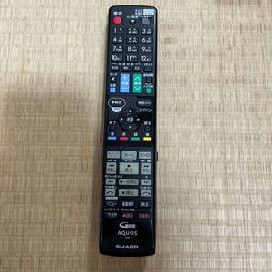 動作確認済み【SHARP】◆AQUOS◆ GB079PA BD TV テレビリモコン シャープ アクオス 中古3