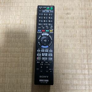 動作確認済み【SONY】◆RMT-B007J◆ BD TV テレビリモコン ソニー 中古4