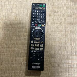 動作確認済み【SONY】◆RMT-B007J◆ BD TV テレビリモコン ソニー 中古7