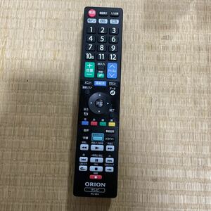 動作確認済み【ORION】◆RC-004◆ リモコン テレビリモコン オリオン 中古