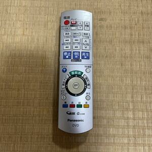 動作確認済み【Panasonic】◆パナソニック◆ DVD テレビリモコン EUR7658YD0 中古