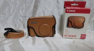 Canon Cannon Power Shot G11/12 Exclusive Soft Case SC-DC65 с желтым ремешком почти почти не используется