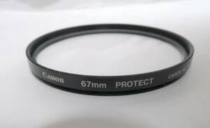 Canon キャノン　プロテクトフィルター　67mm（1）