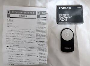 Canon キャノン　リモートコントローラー RC-5　未使用品　