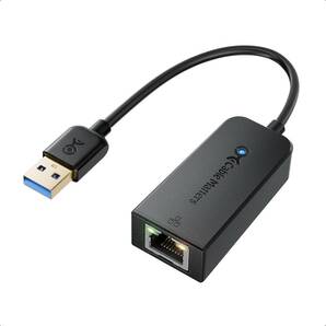 Cable Matters USB LAN変換アダプター 有線LANアダプター USB3.0 RJ45 1000Mbps ギガビットイーサネット MacbookとWindowsとChromeに最適 