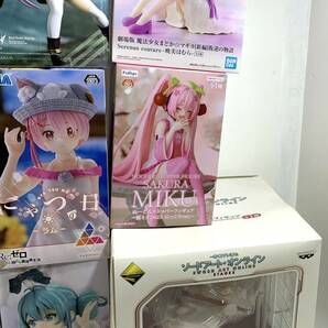 【中古/180】まどマギ SAO デート・ア・ライブ かぐや様 Reゼロ 初音ミク アイマス 五等分の花嫁 他 アニメ フィギュア まとめ セットの画像5