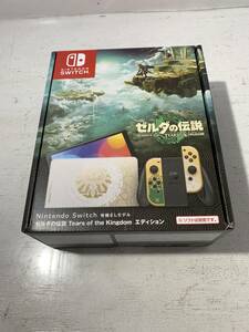[ unused goods /60]Nintendo Switch Nintendo switch have machine EL model Zelda. legend Tears of the Kingdom edition HEG-S-KDAAA body 