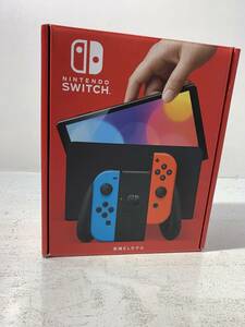 [ unused goods /60]Nintendo Switch Nintendo switch have machine EL model neon blue neon red body 
