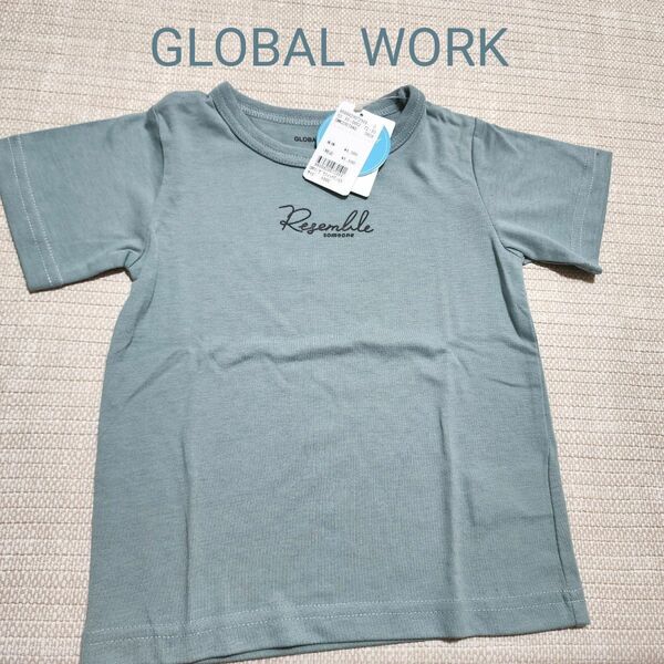 GLOBAL WORK Tシャツ DRY速乾Tシャツ 半袖 半袖Tシャツ