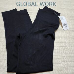 GLOBAL WORK レギンス スポーツウェア L 黒