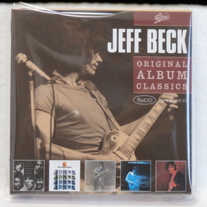 ＜美品＞　JEFF BECK　/　ORIGINAL ALBUM CLASSICS （CD5枚組　紙ジャケット　収納袋付）　輸入盤