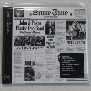 ＜美品＞ JOHN & YOKO / PLASTIC ONO BAND /　SOMETIME IN NEW YORK CITY (CD2枚組　紙ジャケット仕様 デジタル・リマスター盤）　輸入盤 