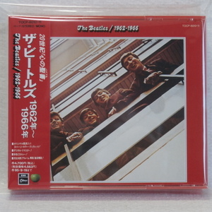 ＜新品同様＞　ザ・ビートルズ 　THE BEATLES　 / ザ・ビートルズ　1962年～1966年　赤盤　 CD2枚組）　帯付　　国内正規セル版