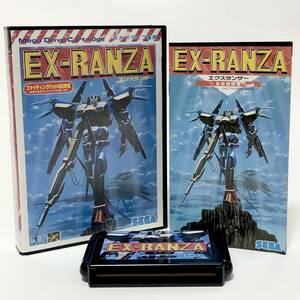 セガ メガドライブ エクスランザー 箱説付き 動作確認済み レトロゲーム Sega Mega Drive EX-RANZA / Ranger X CIB Tested
