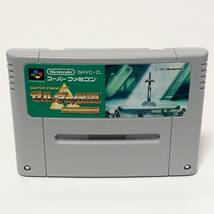 スーパーファミコン ゼルダの伝説 神々のトライフォース 箱説付き 操作カード有り 任天堂 Nintendo Super Famicom The Legend of Zelda CIB_画像7