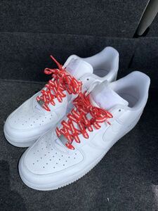 Supreme × NIKE AIR Force 1 LOW WHITE サイズ10.5 ナイキ シュプリーム 送料込