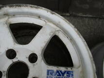 稀少サイズ　RAYS　VOLKレーシング　TE37　7.5JJ　+25　114.3　2本_画像5