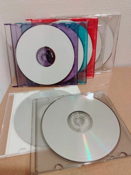 CD-RW650MB maxell+MITSUBISHI計7枚 