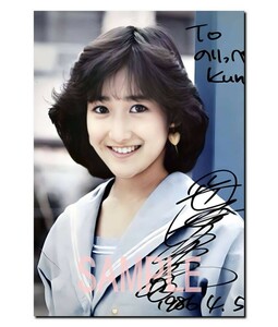 ◇◇　岡田有希子　Ａ３　ポスター　超光沢　大判　４２cm×３０.５cm ！　生 写真　◇460◇ ジュニア アイドル 等身大 風 Ｌ