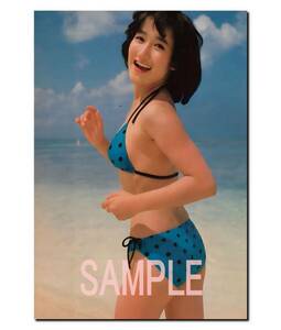 ◇◇　岡田有希子　Ａ３　ポスター　超光沢　大判　４２cm×３０.５cm ！　生 写真　◇553◇ ジュニア アイドル 等身大 風 Ｌ