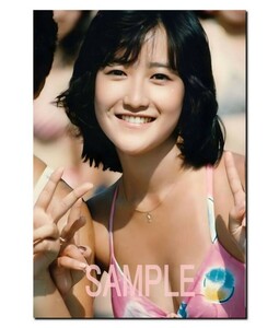 ◇◇　岡田有希子　Ａ３　ポスター　超光沢　大判　４２cm×３０.５cm ！　生 写真　◇499◇ ジュニア アイドル 等身大 風 Ｌ