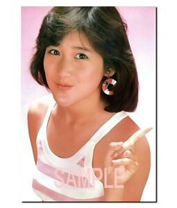 ◇◇　岡田有希子　Ａ３　ポスター　超光沢　大判　４２cm×３０.５cm ！　生 写真　◇498◇ ジュニア アイドル 等身大 風 Ｌ