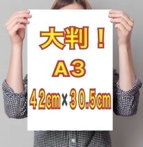 ◇◇　ローラB　Ａ３　ポスター　超光沢　大判　４２cm×３０.５cm ！　生 写真　◇721◇ ジュニア アイドル 等身大 風 Ｌ_画像2