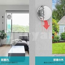 Okryain 換気扇 150mm 家庭用工業換気扇 風量525m/h 中間取付形ダクトファン 業務用換気扇 大風量 強力 スイ_画像3