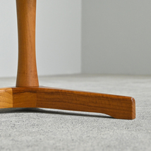 デンマーク Artex チーク無垢材 円形サイドテーブル Hans C. Andersen 60年代のヴィンテージ/北欧 ウェグナー フィンユール アクタス Idee_画像8